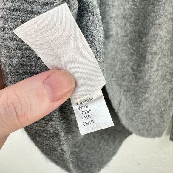 Lou & Grey Sweater Womens Small Gray‎ Crew Neck Long Sleeve Stretch Heather Cozy - Picture 8 of 8